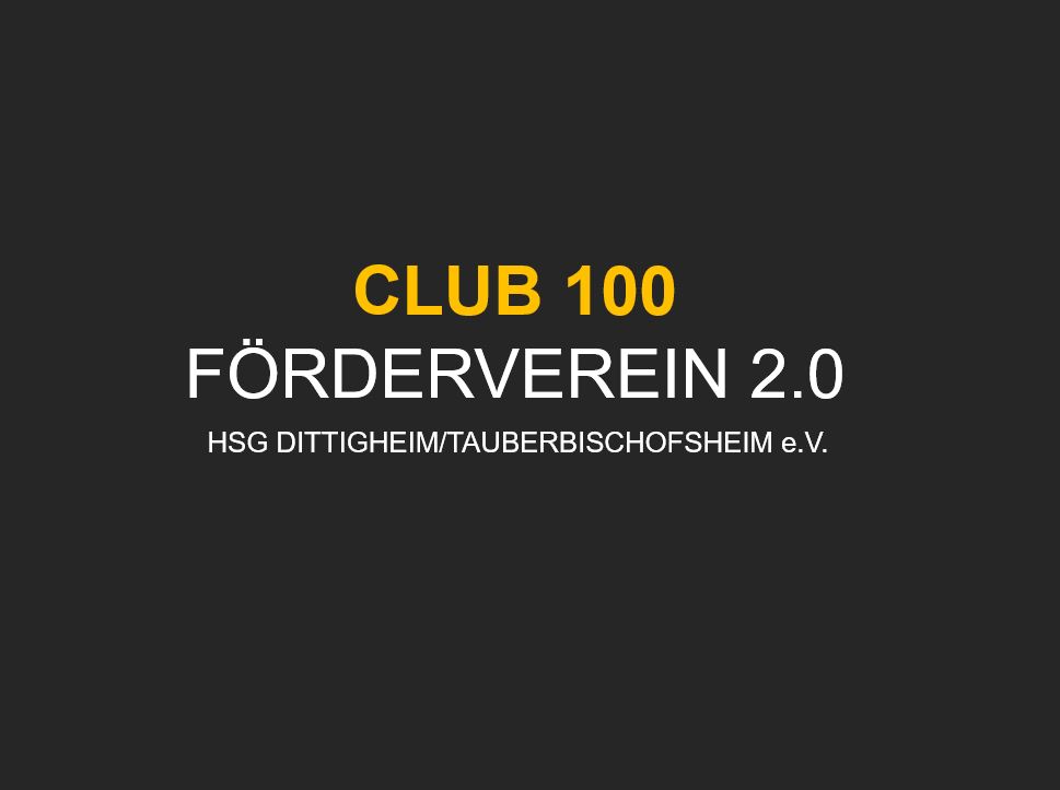 CLUB100 Förderverein
