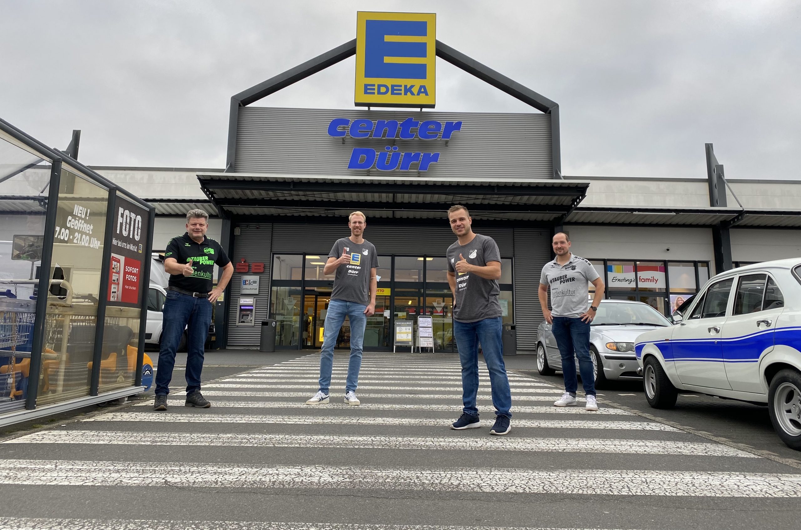 E-Center Dürr Tauberbischofsheim - Innovativer Supermarkt bleibt den Handballern treu
