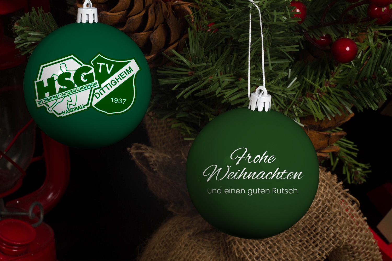 Frohe Weihnachten und einen guten Rutsch - HSG Dittigheim/Tauberbischofsheim