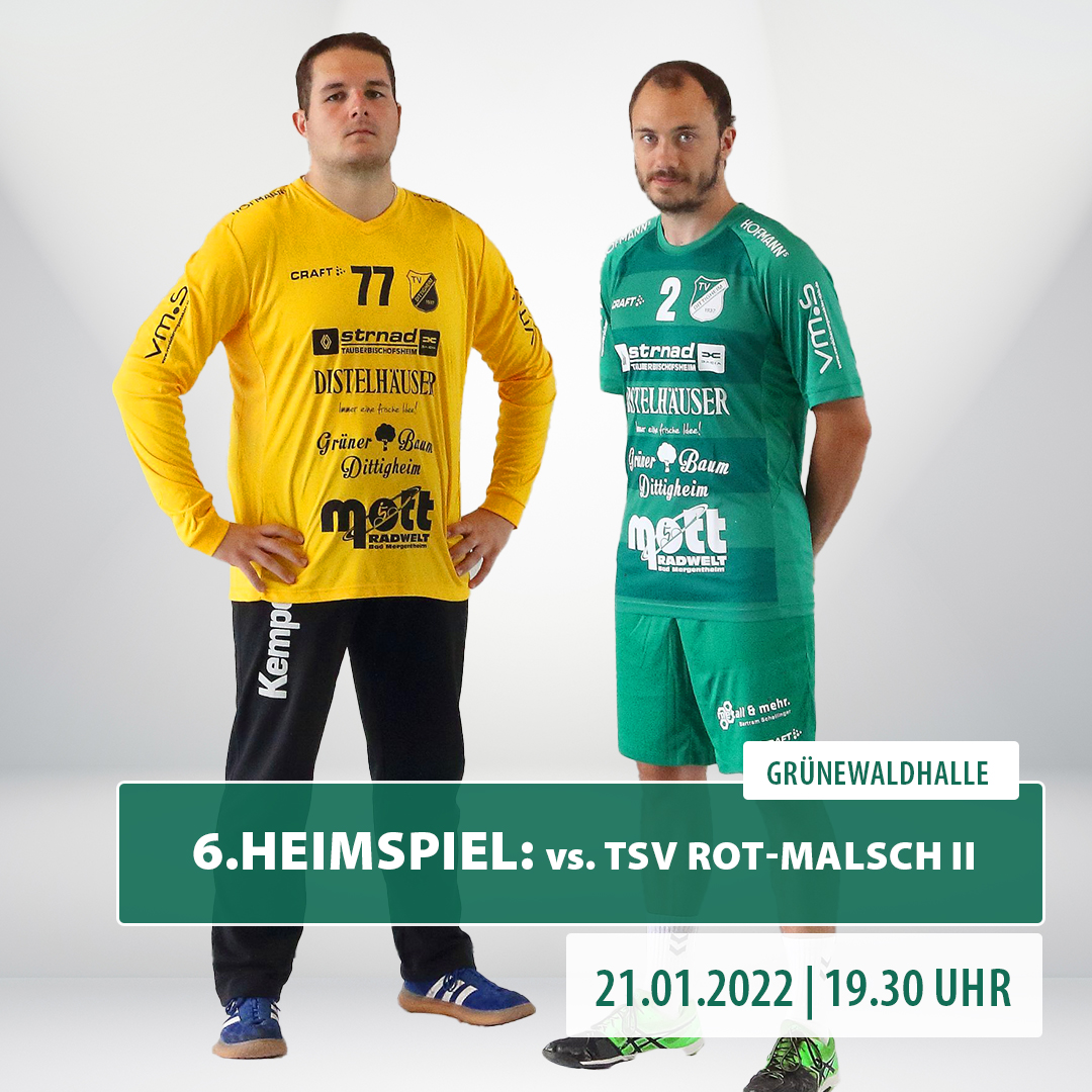6.Heimspiel HSG Dittigheim Tauberbischofsheim Handball